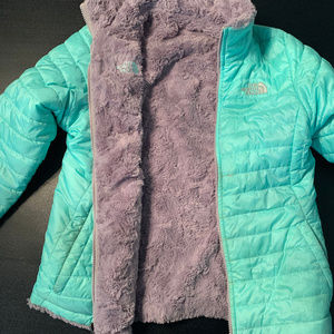 Girls Northface Reversible Jacket XL